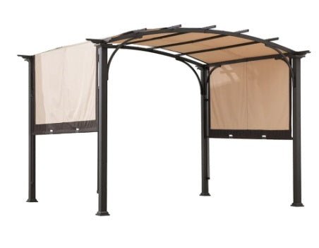 9 x 9 x 17 ft Tan Replacement Canopy for Pergola