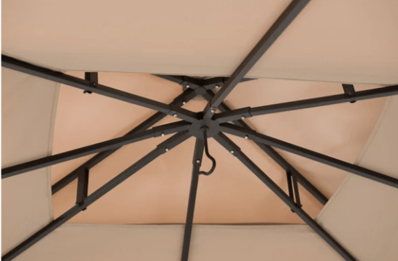 Beige Replacement Canopy For Gazebo (10X12 Ft) L-GZ427PST-C-A Sold At Lowe’s