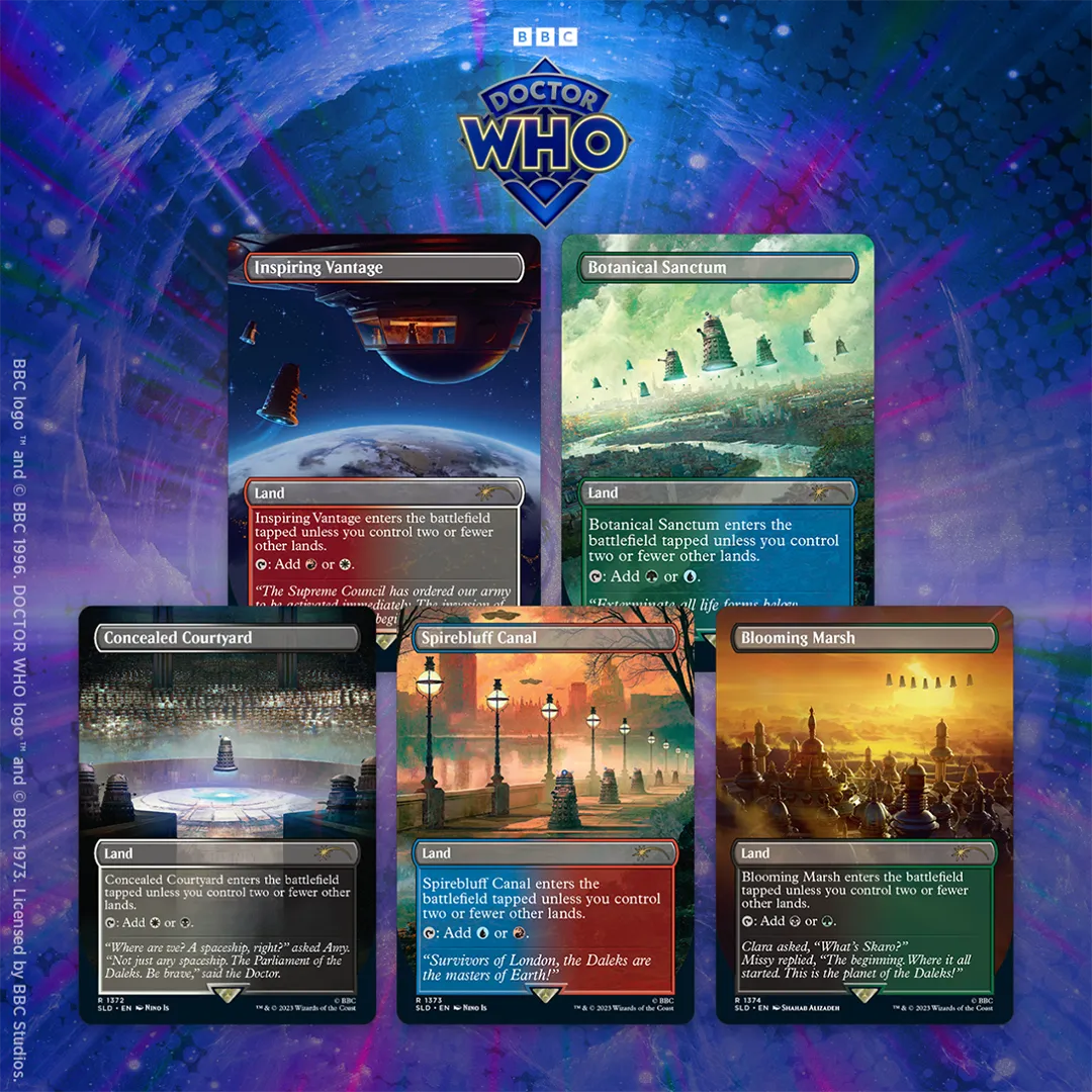 Secret Lair Drop - Secret Lair x Doctor Who: The Dalek Lands