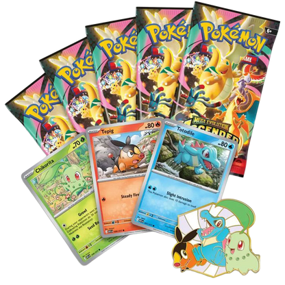 Pokémon - Mega Evolution: Ascended Heroes - First Partners Deluxe Pin Collection