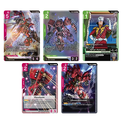 GUNDAM CARD GAME: STARTER DECK - Zeon's Rush [ST03]