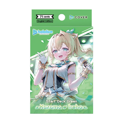 Hololive Official Card Game: Start Deck Green [Kazama Iroha]