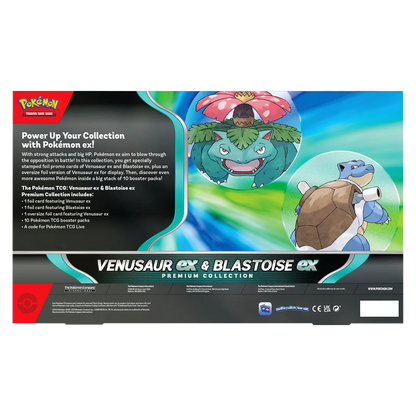 Pokemon: Venusaur Ex & Blastoise EX Premium Collection