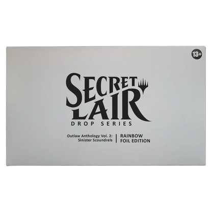 Secret Lair Drop - Outlaw Anthology Vol. 2: Sinister Scoundrels [Rainbow Foil Edition]
