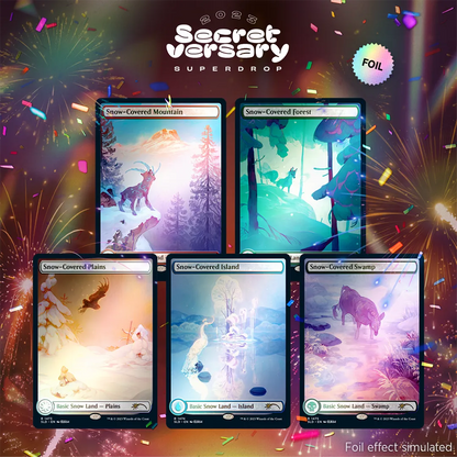 Secret Lair Drop - Paradise Frost [Rainbow Foil Edition]