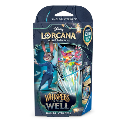 Disney Lorcana: Whispers in the Well Starter Deck [Sapphire & Steel]