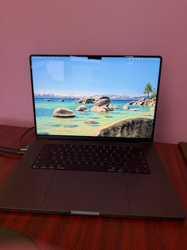MacBook Pro 16-inch M5 Max with 128gb ram and 4tb ssd. 2 year Micro Center
