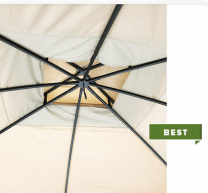 Gazebo Refresh kit Canopy, Curtain , Screen Set Model Big Lots Dome