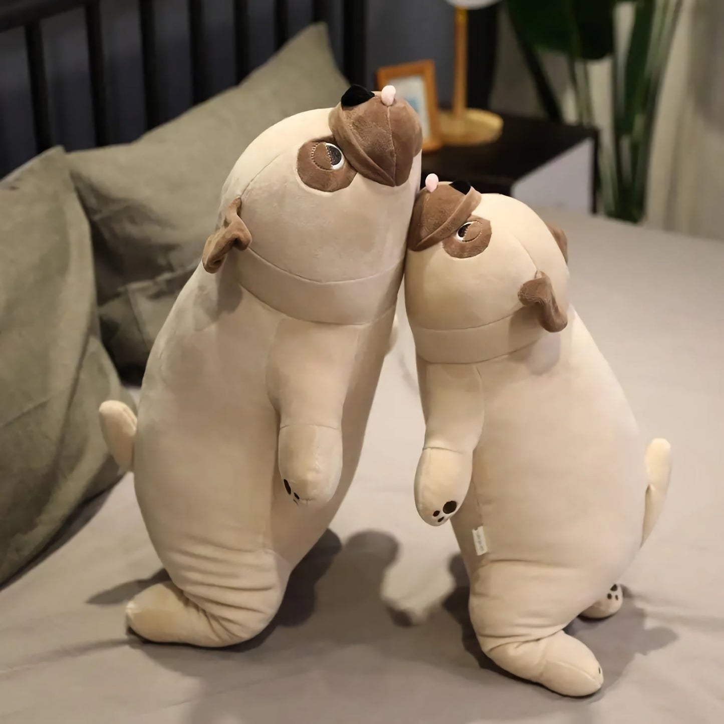 Lazy Pug Loaf Plush