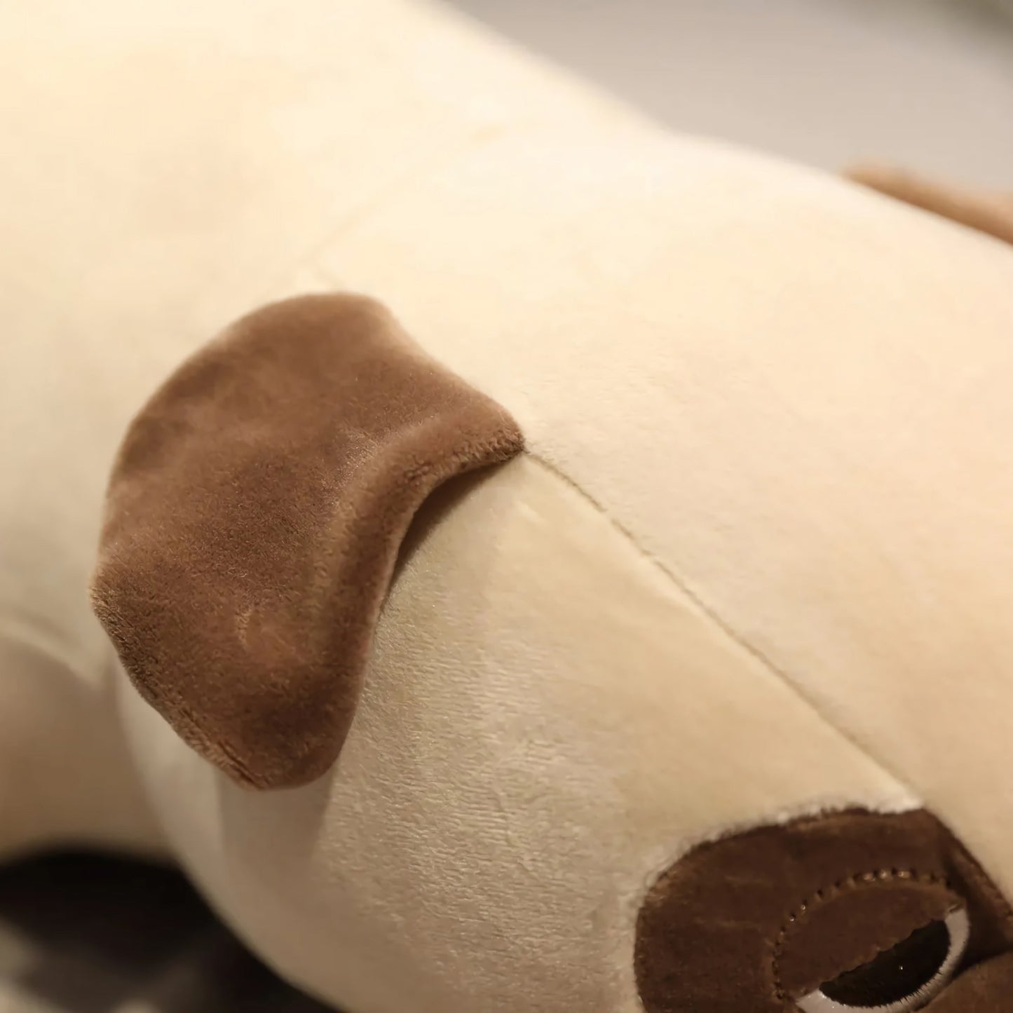 Lazy Pug Loaf Plush
