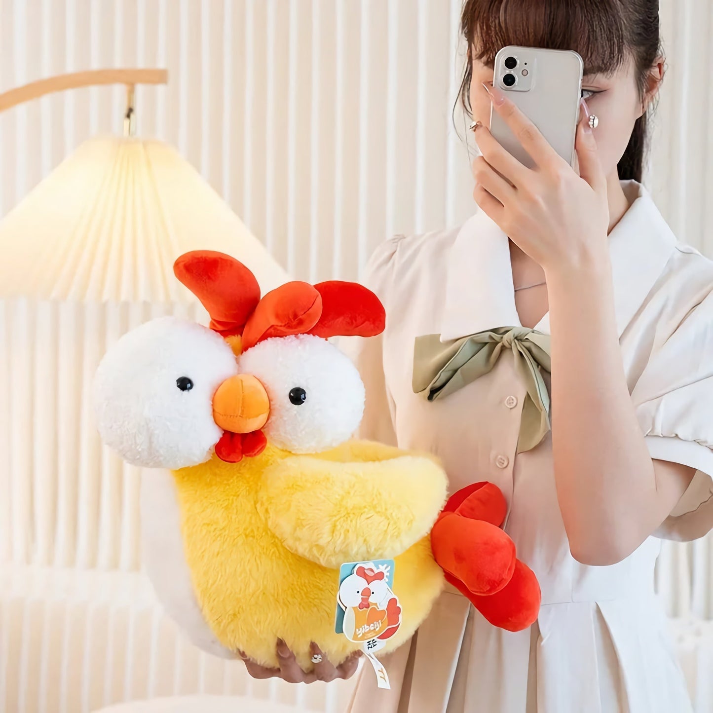 Plump Pecky Stuffed Plushie