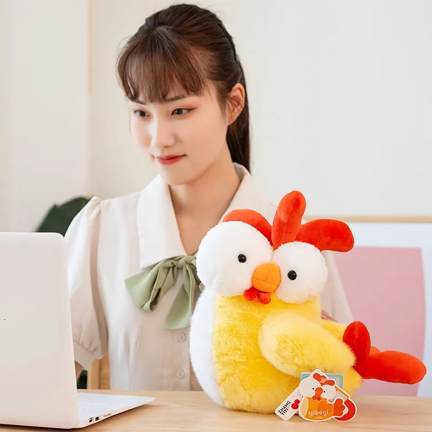 Plump Pecky Stuffed Plushie