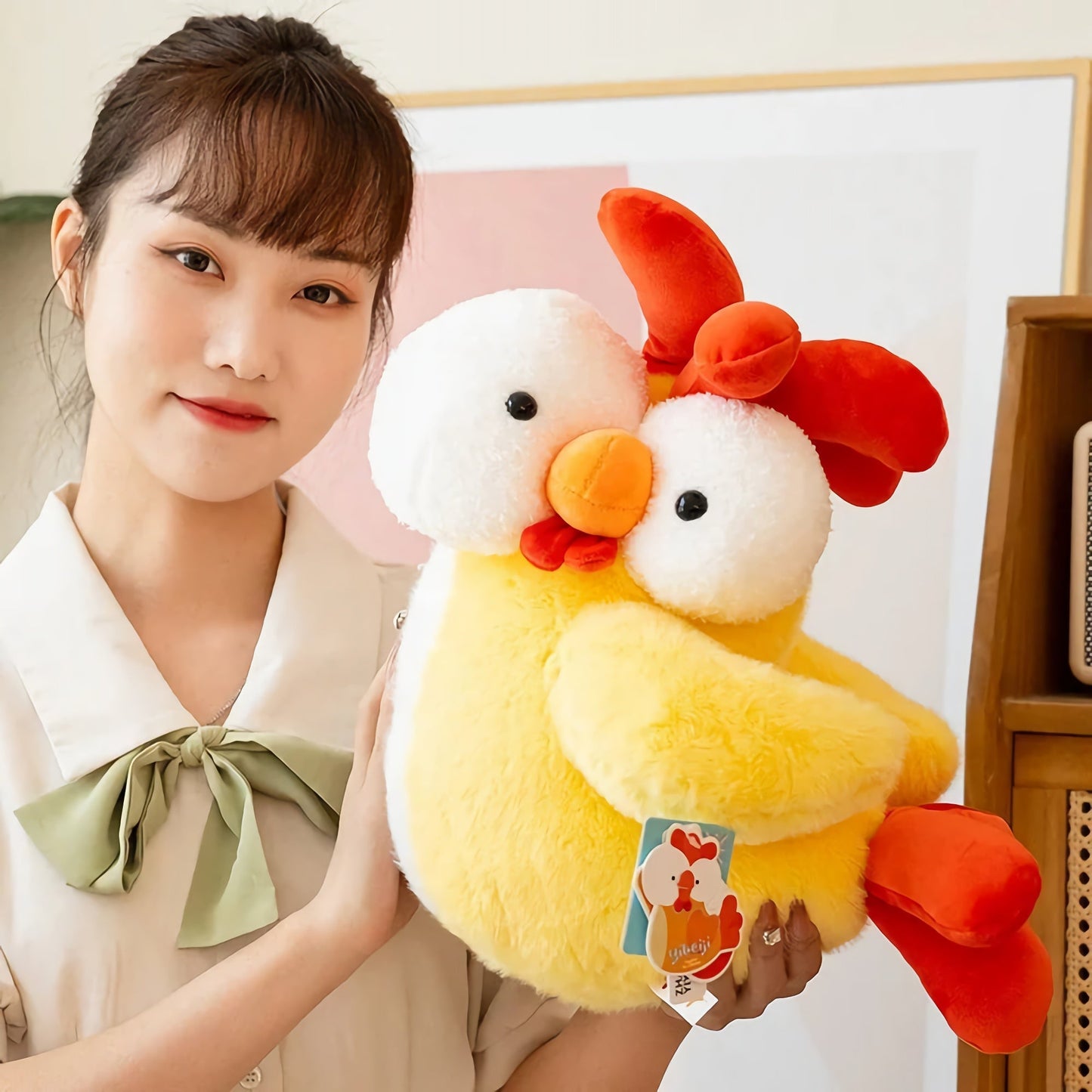Plump Pecky Stuffed Plushie