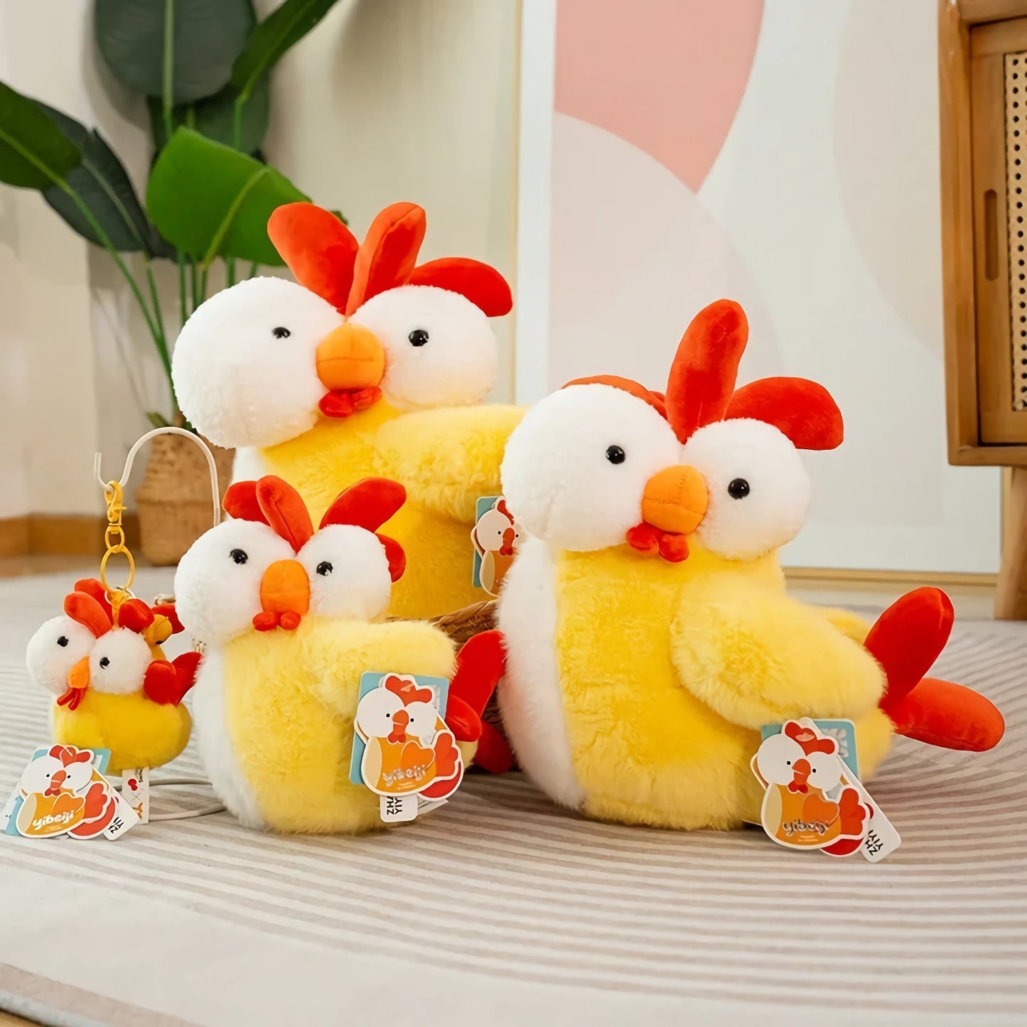 Plump Pecky Stuffed Plushie