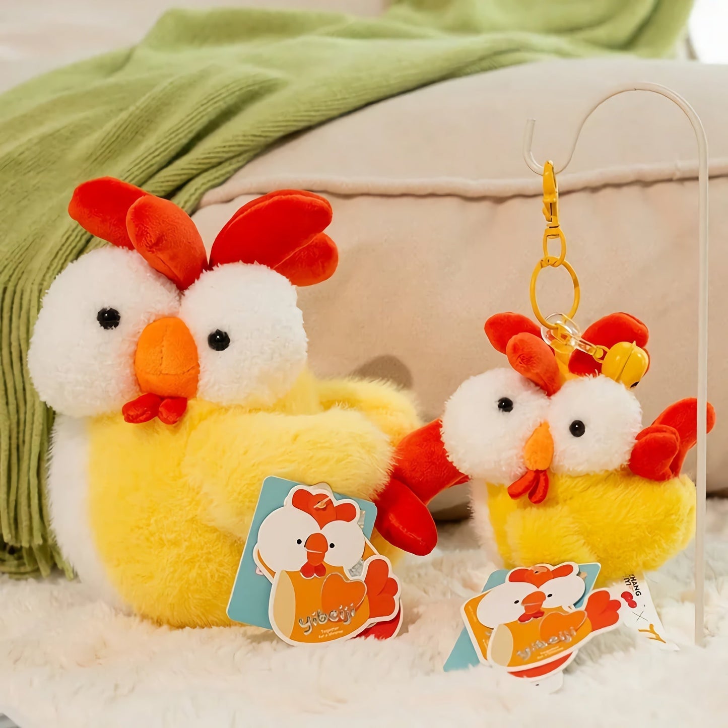 Plump Pecky Stuffed Plushie